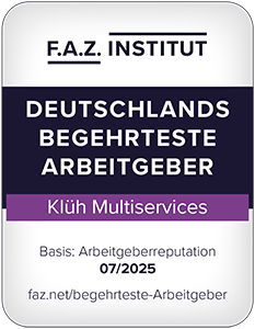 F.A.Z.-Institut „begehrtester Arbeitgeber 2025“-Siegel