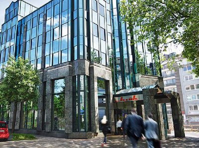 Außenansicht der Klüh Hauptverwaltung Düsseldorf