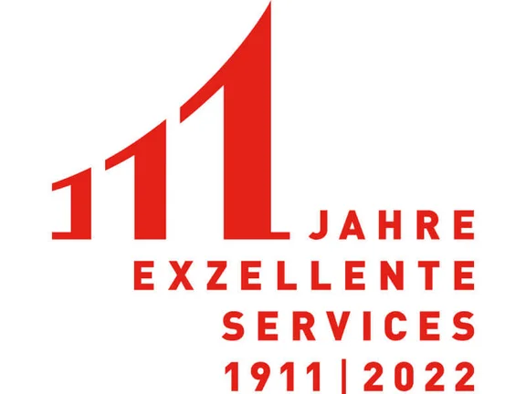 Klüh 111 Jahre Jubiläums Logo