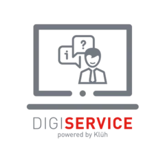 Logo: Digi Service powered by Klüh